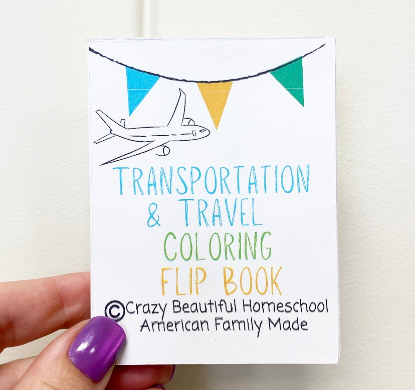 Mini Coloring book Bundle of 6.