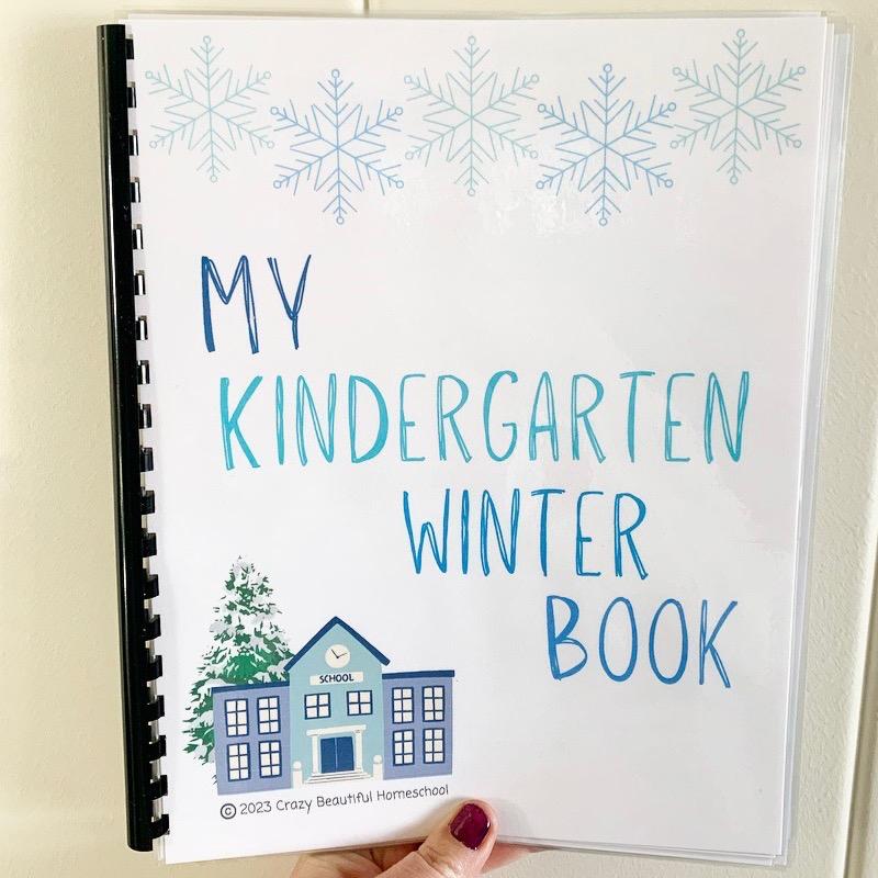 Winter Kindergarten Learning book
